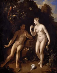 Francuski: Adam et Ève près de l