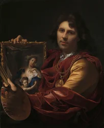 Autoportret z portretem żony Margarethy van Rees i córki Marii Autoportret z portretem żony Margaretha van Rees i ich córki Marii