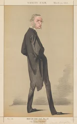 Vanity Fair: Men of the Day, nr 42 The Apostle of the Flesh, 1872.
