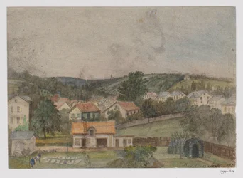 Widok na Soden-am-Taunus, Niemcy