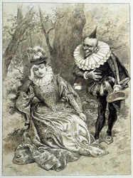Riquet à la Houppe - w „Bajkach” Charlesa Perraulta, ilustracje Adriena Marie