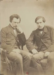 Bracia Goncourt Bracia Goncourt, ok. 1855.