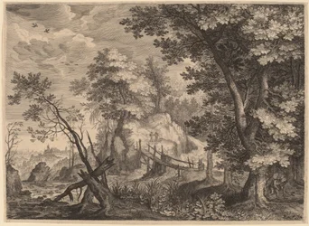 Scena leśna