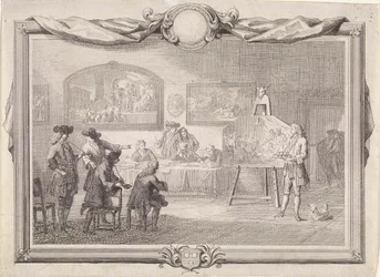 Cech św. Łukasza w Dordrecht, 1736