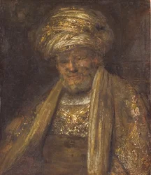 Portret mężczyzny orientalnego