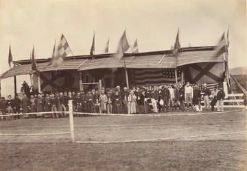 Wielka Trybuna, Foochow Fuzhou, ca. 1869.