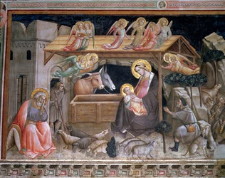Narodzenia, fragment z życia Dziewicy i Świętego Pasa, z Cappella dell Sacra Cintola