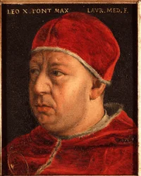 Portret papieża Leona X (Leo X) (Jana Medyceuszy)