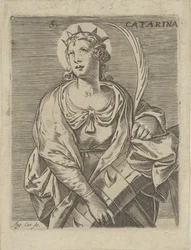 Katarzyna Aleksandryjska S. Catarina (tytuł na obiekcie)