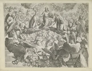 Męczeństwo św. Justyny ​​z Padwy (górna połowa)