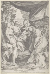 Maria z Dzieciątkiem i św. Hieronima i Maria Magdalena