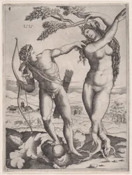 Apollo i Daphne, dat. 1515., dat. 1515.