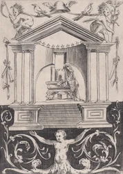 Panel ozdobny, ca. 1514-36.