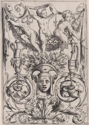 Panel ozdobny, ca. 1514-36.