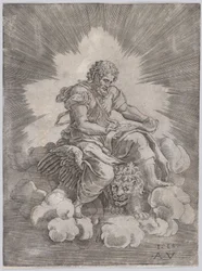 Św. Marek, dat. 1518.