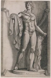 Lustro rzymskiej świetności: Apollo Belvedere, ca. 1514-36, ca. 1514-36.