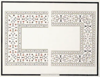 Okazy mozaik, z Grobu Cesarza, ok. 1930 r. 1815