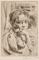 Mary Gallén, żona artysty