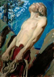 A.Gallen-Kallela, kradzież Sampo