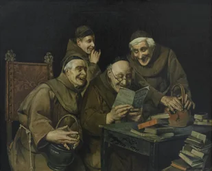 Kapłani, Ali Akbar Mozayen ol dowleh (olej na płótnie)