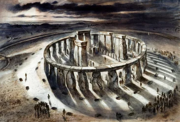 Stonehenge 1000BC, ok. 1960