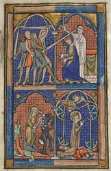 Męczennicy Chrześcijańscy, koniec XIII w. (miniatura)