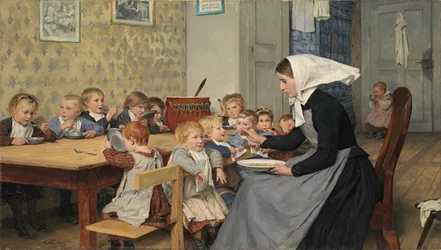 W żłobku I, 1890