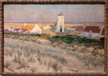 Wieczór na wydmie, Mariakerke-on-Sea