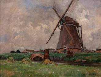 W Holandii, ok. 1892 r. (olej na płótnie)