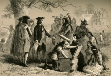 Traktat Penna z Indianami, 1877.
