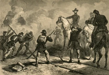 Marsz Shermana do morza, 1878.