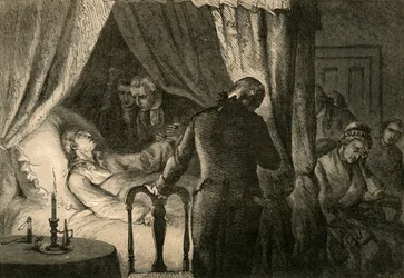 Śmierć Waszyngtona, 1877.