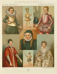„Le Costume Historique” (Cała historia kostiumów) Auguste Racinet, tom IV