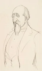 Karykatura Leo Mechelina