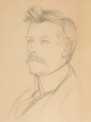 Portret Emila Wikströma, dyrektora