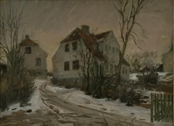 Zimowy dzień w Lyngby