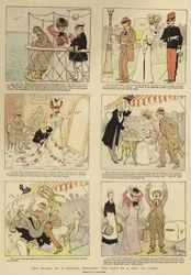 Próby zazdrosnego męża, opowieść o wycieczce do Paryża