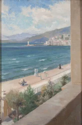 Z mojego okna w Cannes, 1891