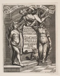 Titelblad til Simon Paulli, „Quadripartitum Botanicum”, 1667