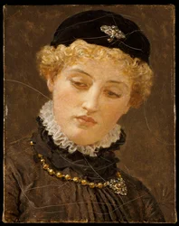 Ellen Terry jako Portia w „Kupiec wenecki”, c.1885