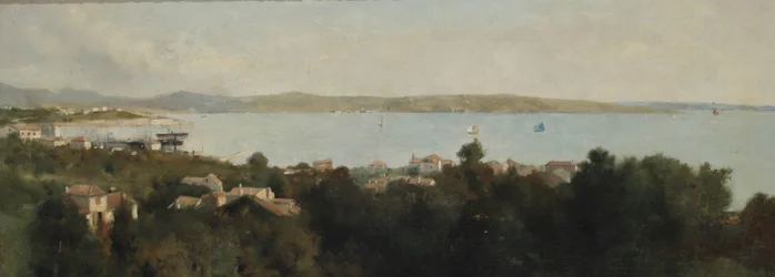 Widok Triestu, Włochy, ok.1889