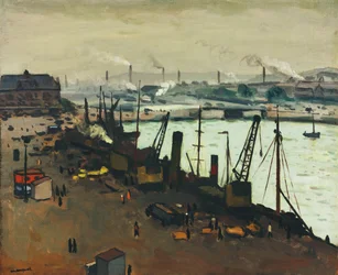 O porto de Boulogne-sur-Merpolish