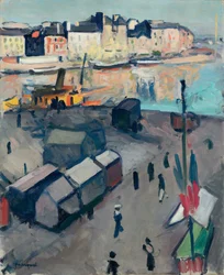 Port du Havre, ok. 1907 (olej na płótnie)