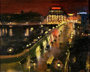 Pont Neuf nocą