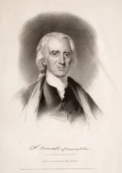 Charles Carroll z Carrollton, Maryland, 1832.
