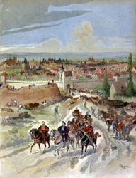 Franciszek I opuszcza Paryż