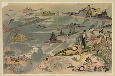 Wyjście z opery w 2000 roku Le Sortie de lopéra en lan 2000