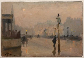Oxford Street (olej na płycie)