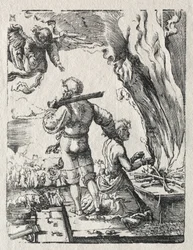 Ofiara Abrahama, c. 1520.