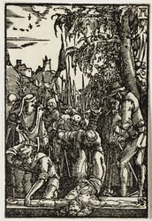 Chrystus przybity do krzyża, ok. godz. 1513.